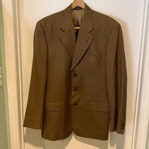 Made by Urbis, a handsome Italian made fine wool men’s sport coat. VGUC. Sz 40.
